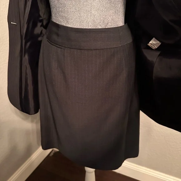 Calvin Klein Charcoal Tailored Blazer Jacket - Picture 6 of 10